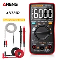 ANENG AN113D Digital Multimeter 6000 counts electrical meter transistor tester Auto Rang AC/DC voltage process calibrator|Multimeters| | -
