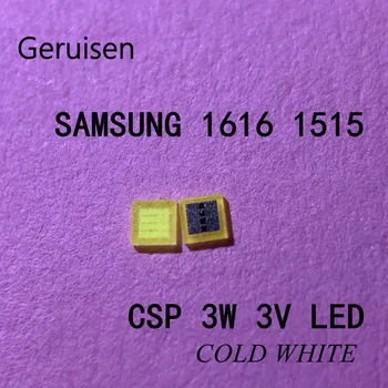 

50PCS samsung LED LCD Backlight TV Application LED Backlight 3W 3V CSP 1515 Cool white LCD Backlight for TV TV Application