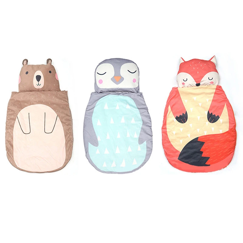 kids cot with sleeping bag