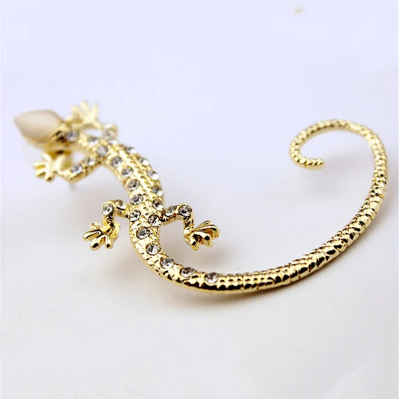 Brincos-2019-Hot-Korean-Fashion-Elegant-Accessories-Rhinestone-Ear-Cuff-Earrings-Luxury-Exaggerated-Gecko-Lizard-Stud (4)
