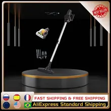 

Intelligent Wireless Portable Handheld Vertical Robot Cordless Vacuum Cleaner Smart HomeCar Appliance Washing 15kpa Strong Power