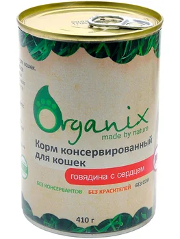 

ORGANIX ORGANIX for adult cats with beef and heart