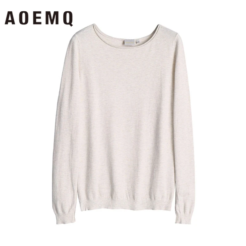 White cotton pullover sweater Clearance