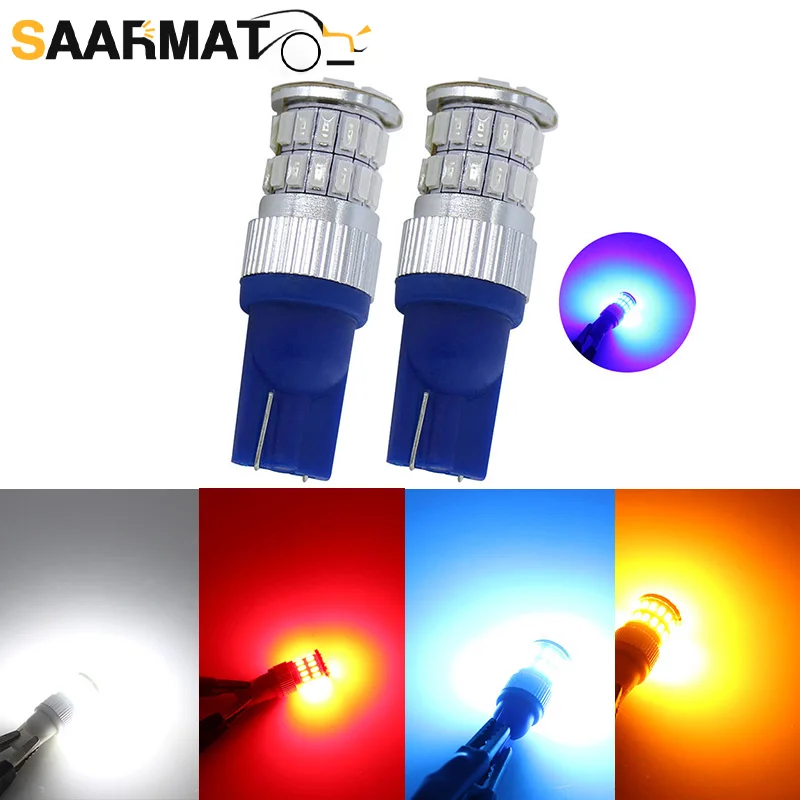 T10 светодиодный лампы 36SMD 12V W5W сигнальный светильник Авто интерьерный