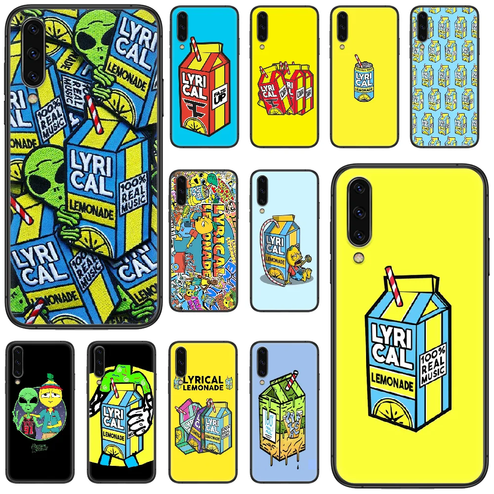 Aliens Drink Lyrical Lemonade Phone case For Samsung Galaxy A 5 10 20 3 30 40 50 51 7 70 71 E S 4G 16 17 18 black bumper soft | Мобильные