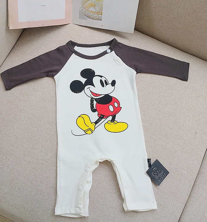 Семейные комплекты с Микки Маусом; одежда с длинными рукавами; блузка для мамы и дочки; рубашка для мамы, дочки и сына; одежда для всей семьи