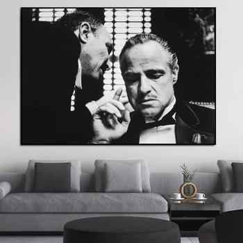 

Modern Art Vintage Wall Posters And Prints Black And White Movie Photo Wall Art Canvas Prints Canvas Art Wall Paintings Decor
