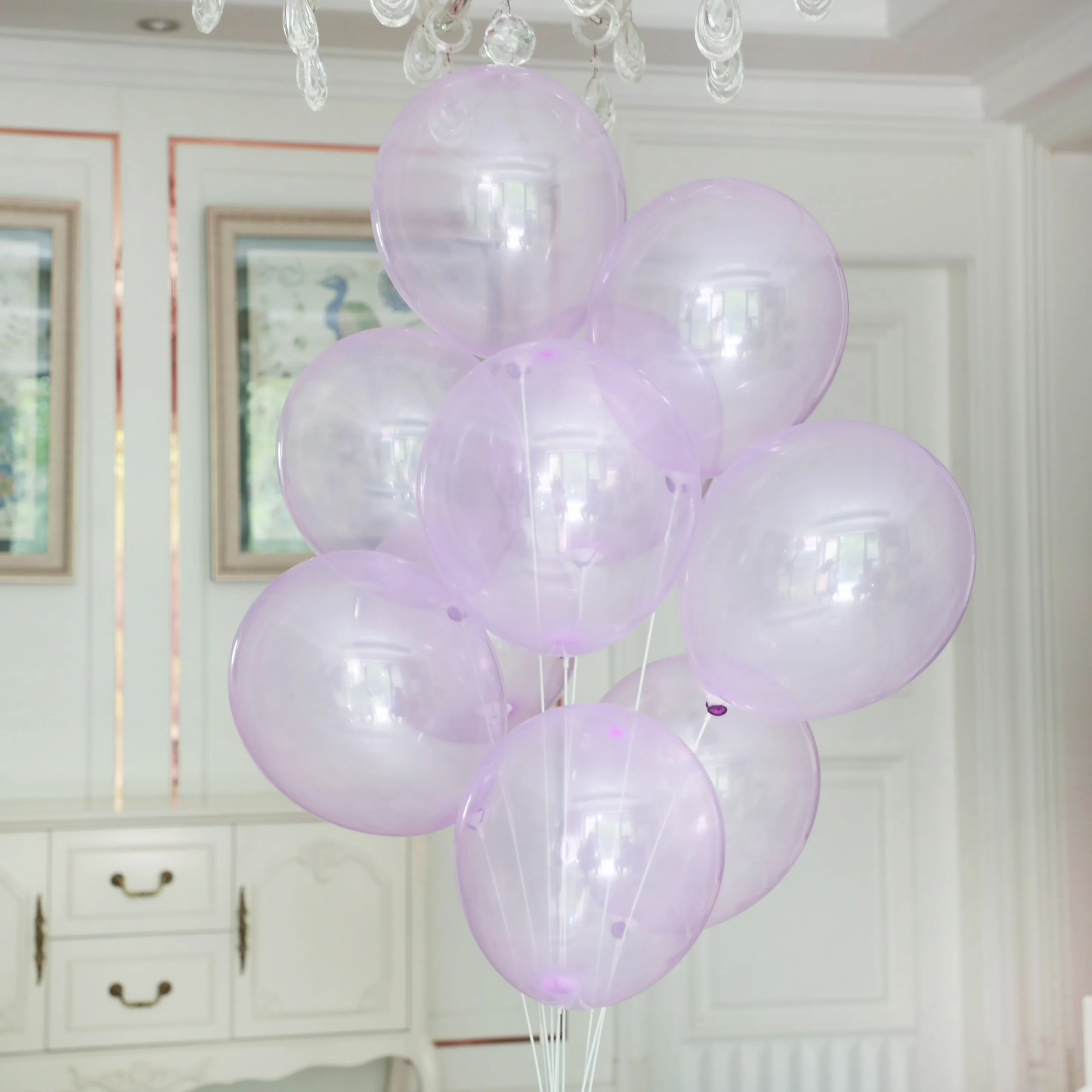 Прозрачные воздушные шары 10 дюймов 30 шт хрустальные цветные воздушные шары Свадебные принадлежности Макарон украшения из воздушных шаров на день рождения круглый шар