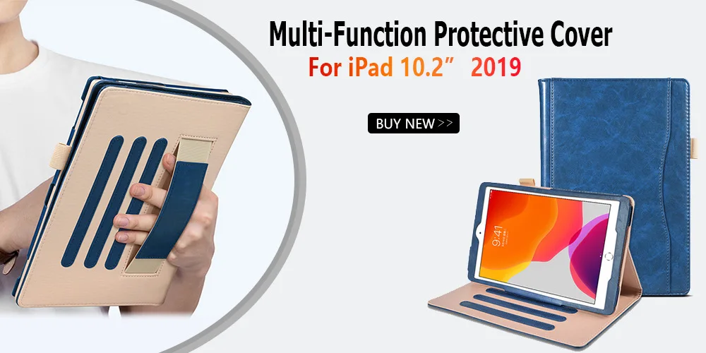 Чехол для планшета для ipad 10,2 Чехол-книжка для Apple ipad 7 7 10," A2200 A2198 A2197 защитный чехол с держателем для ручки