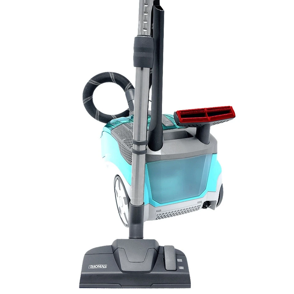 Пылесос моющий Thomas Multi Clean X10 Parquet 1700Вт аквамарин/серебристый