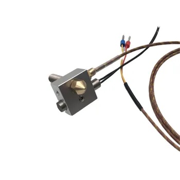 

Funssor 1pcs Replicator 2 3D printer hotend kit 0.4mm nozzle heater cartridge TC thermocouple 1.75mm