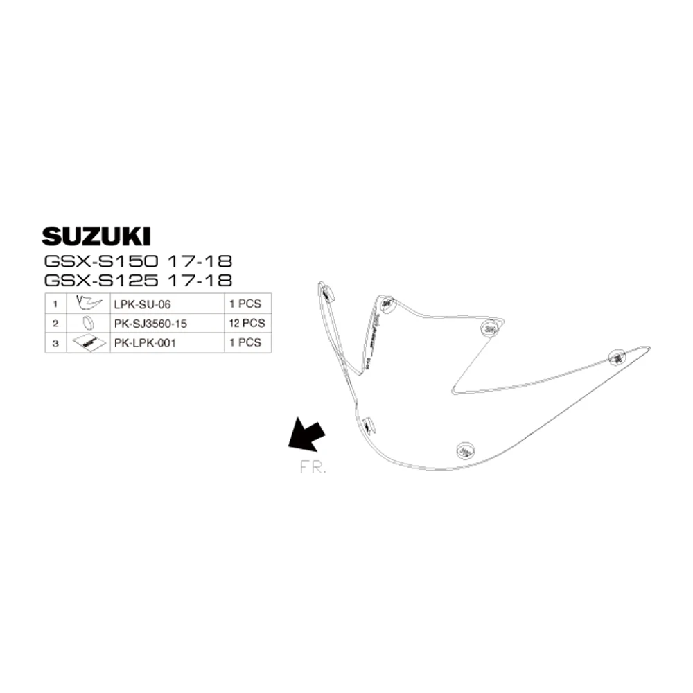MTKRACING для SUZUKI GSXR 125 150 GSXR125 GSXR150 Защитная крышка фар объектив экрана 2017 2018|motorcycle