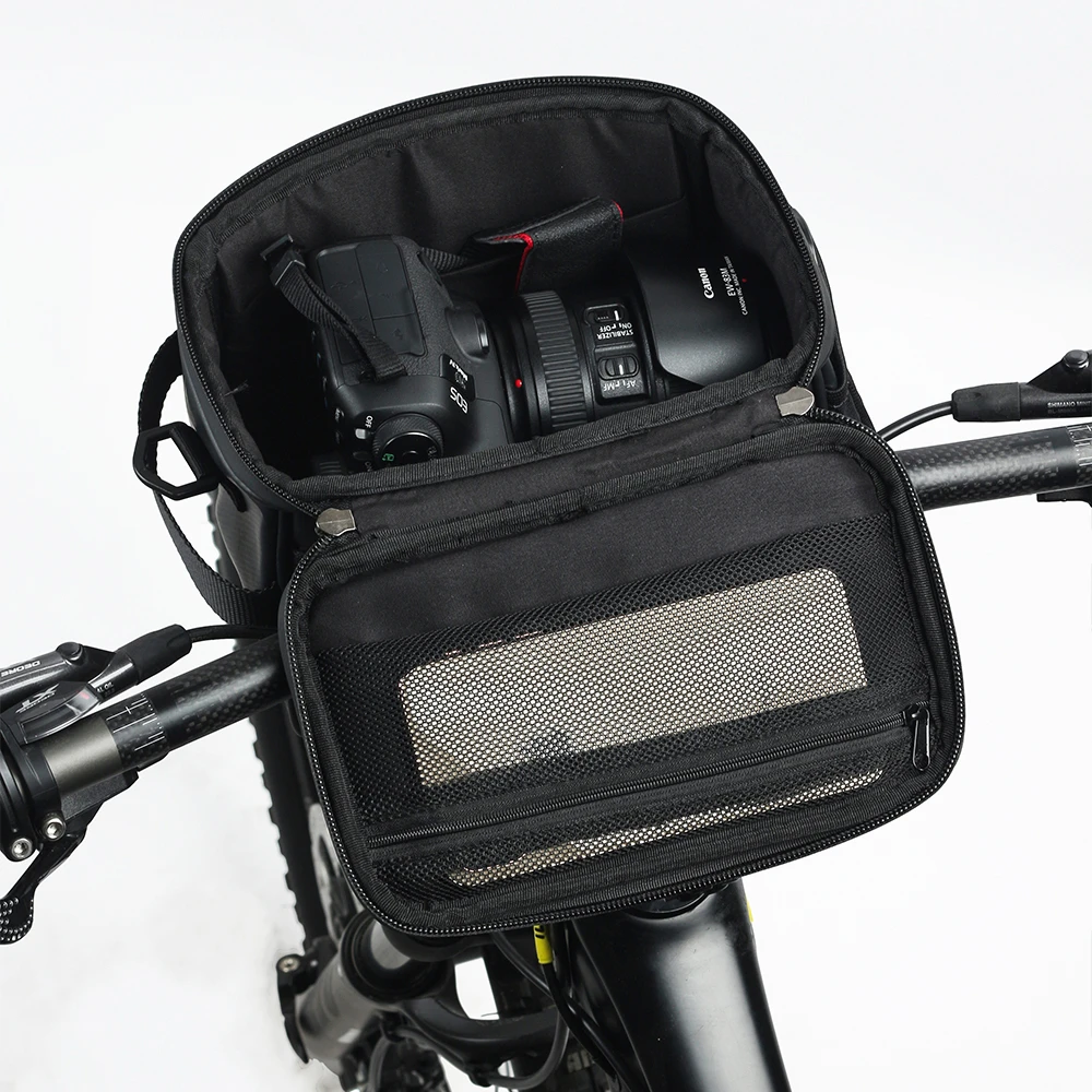 Discount Rhinowalk Long Trip Bicycle Bag Large Capacity Waterproof Bicycle Luggage Travel Bags Handlebar Bag Front Frame Bag Bike Pannier 31