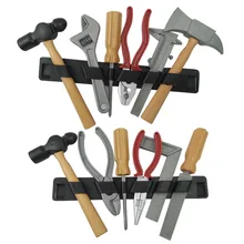 6 шт. пластиковый строительный инструмент, ремонтный набор, Детские ролевые игры, игрушки DIY, развивающие строительные игры, игрушки для детей, мальчиков