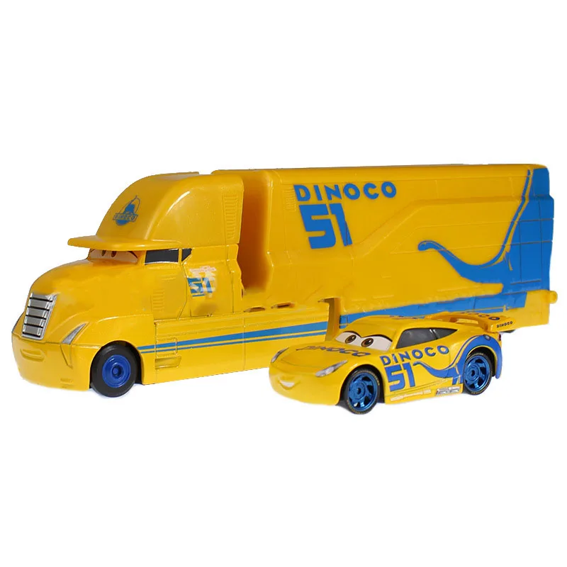 Disney Pixar Cars 2 3 Red Fire Truck Пожарная машина Король Джексон Металлический сплав Модель