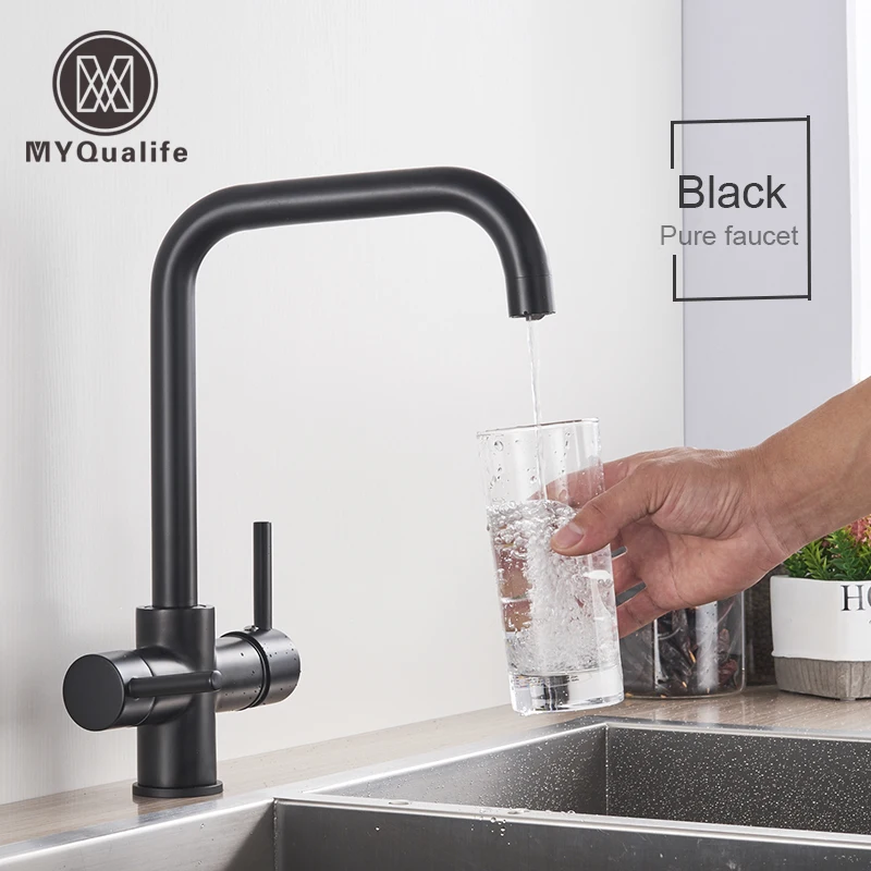 Multiple Color Choices Copper Kitchen Faucet Hot And Cold Sink Sink