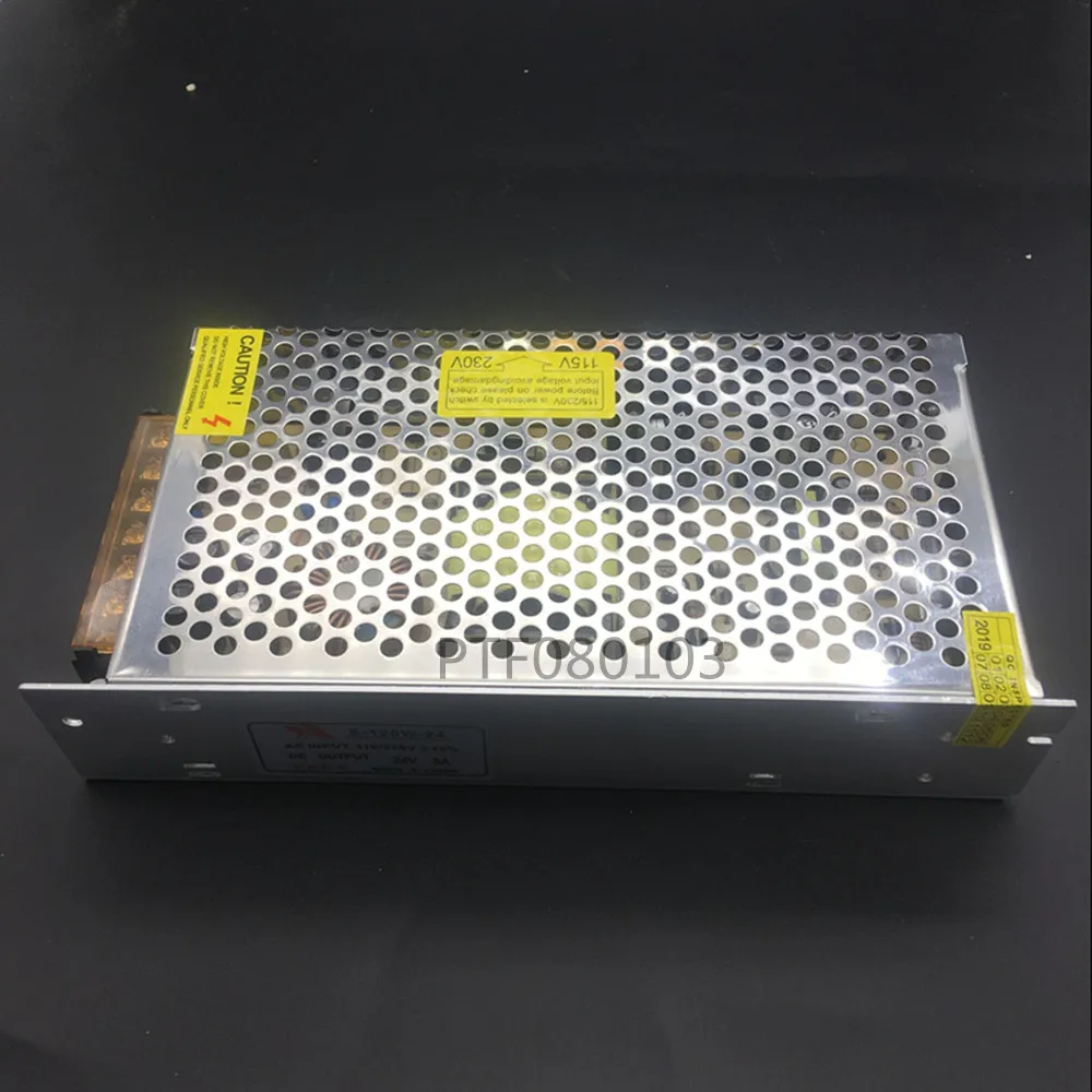 AC 110 v-220 V к DC 24 V 5A адаптер питания драйвер питания светодиодный светильник полосы