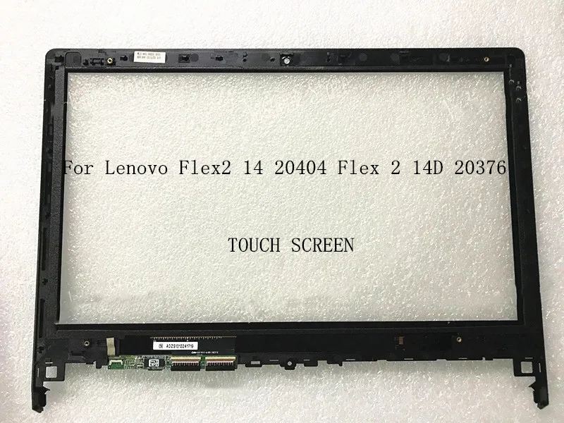 Для Lenovo Flex 2-14 2 14 14D сенсорный экран планшета дигитайзер стекло сенсор Замена