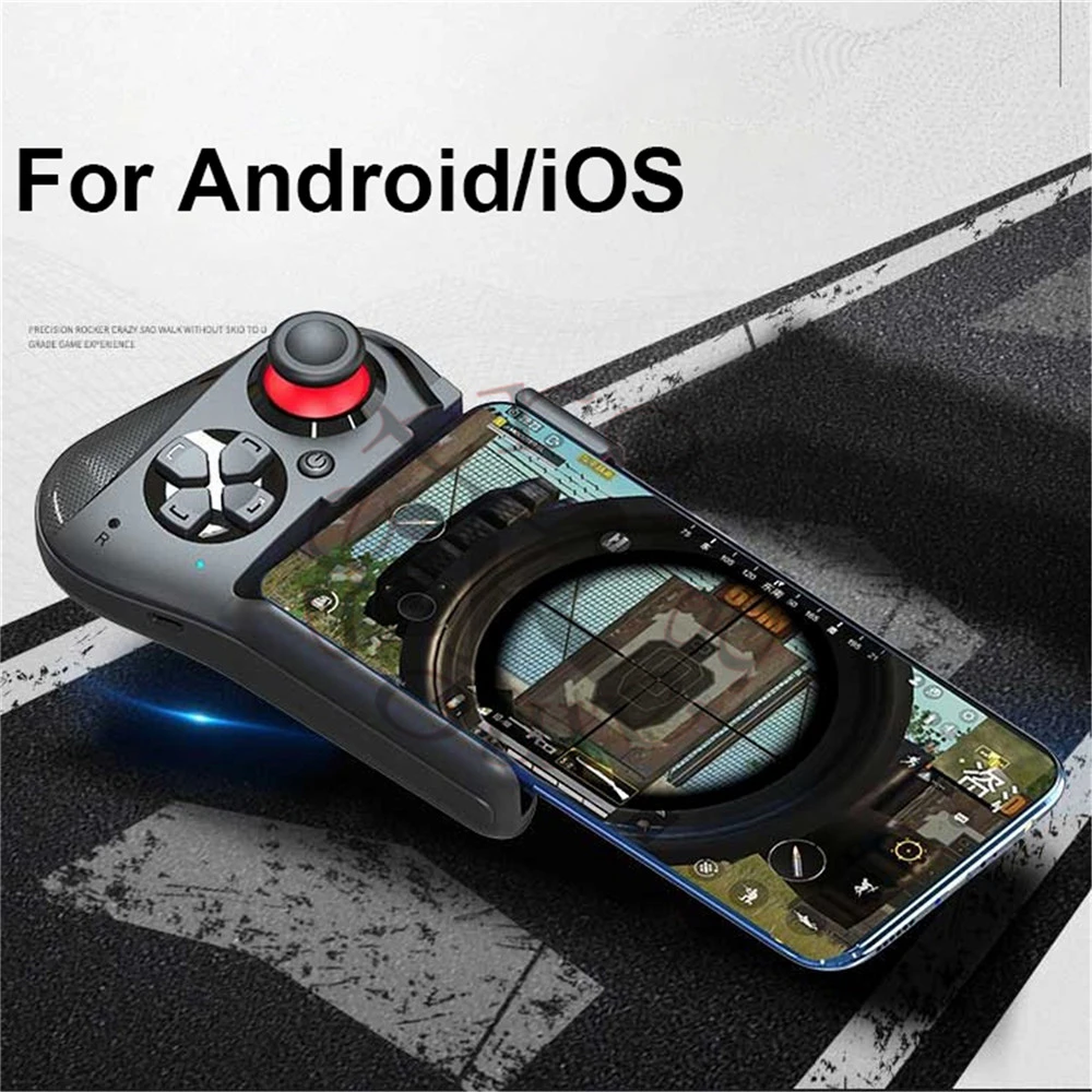 For Mocute 059 One Handed Wireless Bluetooth Gamepad For Android Ios Phone Pubg Game Pad Rechargeable Game Handle Gamepads Aliexpress