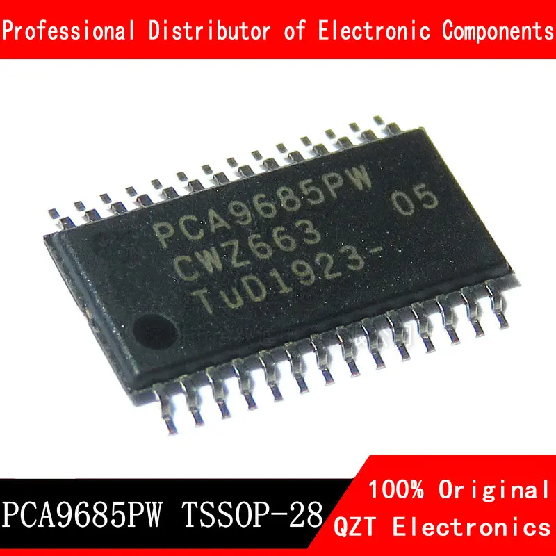 10 шт./лот PCA9685PW TSSOP28 PCA9685 TSSOP SMD PCA9685P, новая оригинальная деталь 10 шт партия ad8304aruz tssop ad8304 ad8304a ad8304aru 8304aruz tssop 14 новая оригинальная фотография