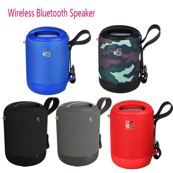 

Newest 5W BS03 Wireless Bluetooth Speaker IPX5 Waterproof 3D Stereo Bass USB TF SD Card MP3 Portable Music Player Mini Speaker