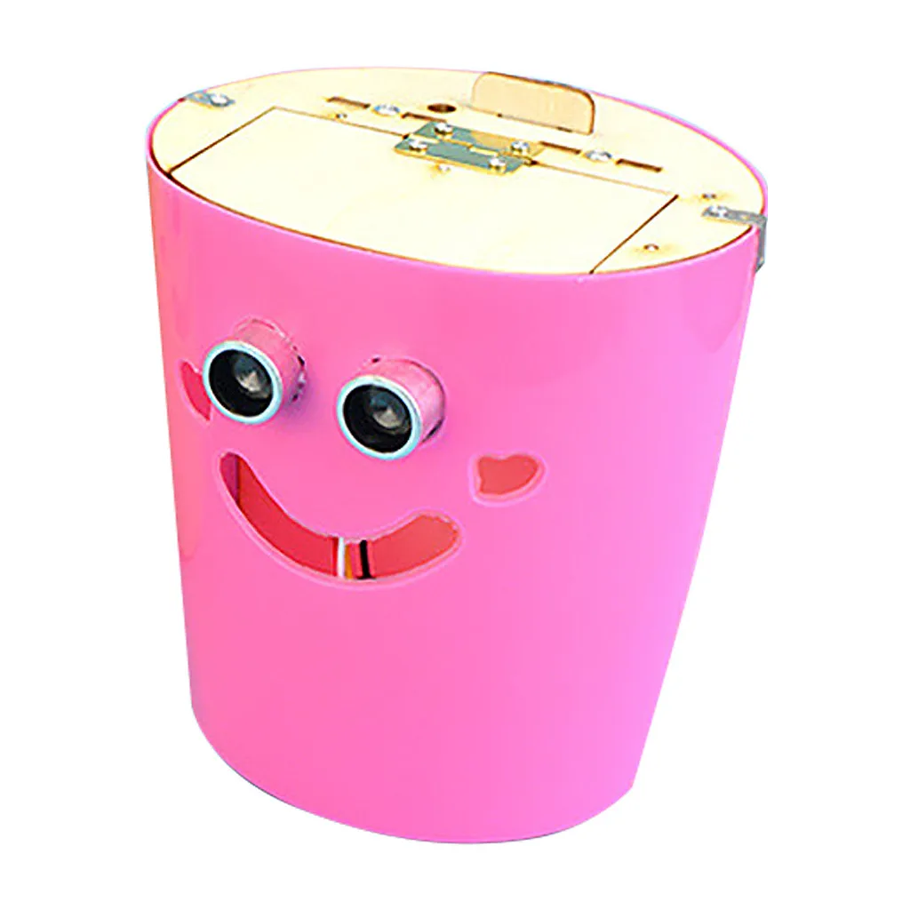 Новинка DIY умный датчик мусорный бак DIY игрушки для детей пластиковые милые и мини индукционные Новые Ведро горячая распродажа