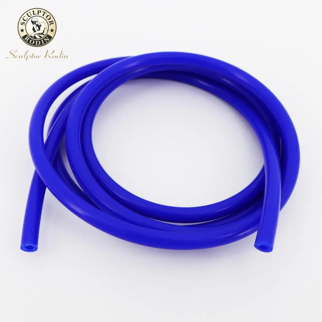 2M Bule Black Red Yellow 3mm/4mm/6mm/8mm Auto Car Vacuum Silicone Hose Racing Line Pipe Tube Car-styling