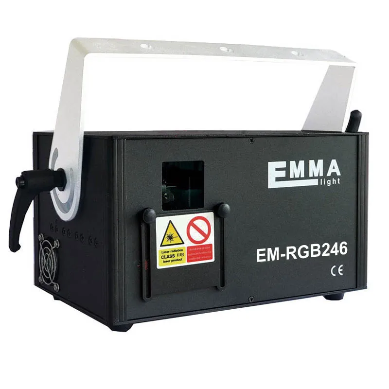

2500mw 2.5W 30 / 40Kpps scanner RGB laser light for laser stage lighting effect by ILDA DMX SD Sound control