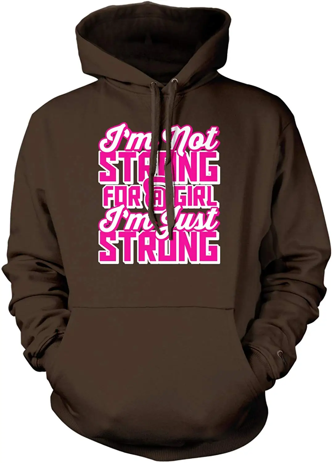 TSDFC мужская толстовка с капюшоном и надписью I'm Just Strong |