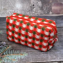 

Pencil Case Christmas School Pencil Cases Trousse Scolaire Knitting Stationery Make Up Piornik School Supplies Pencil Pouch