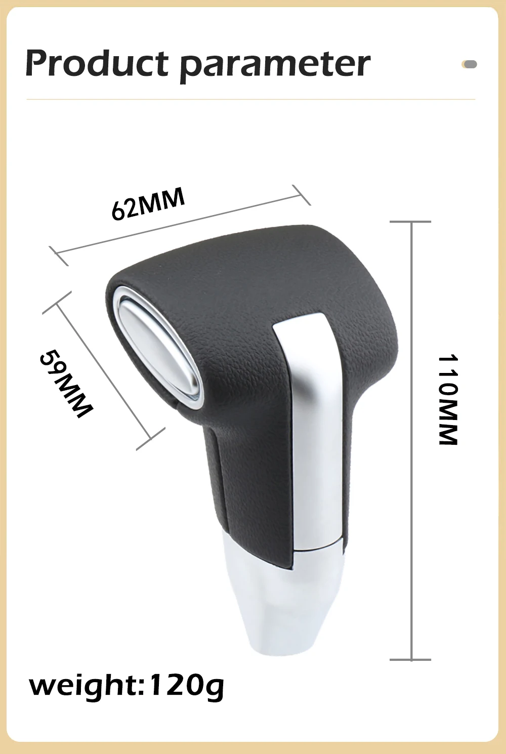 Für Peugeot 307 207 308 407 607 RCZ 206 408 2008 308 3008 Automatik-Schaltknauf Schalthebel Getriebe-Zubehör – Detail 7