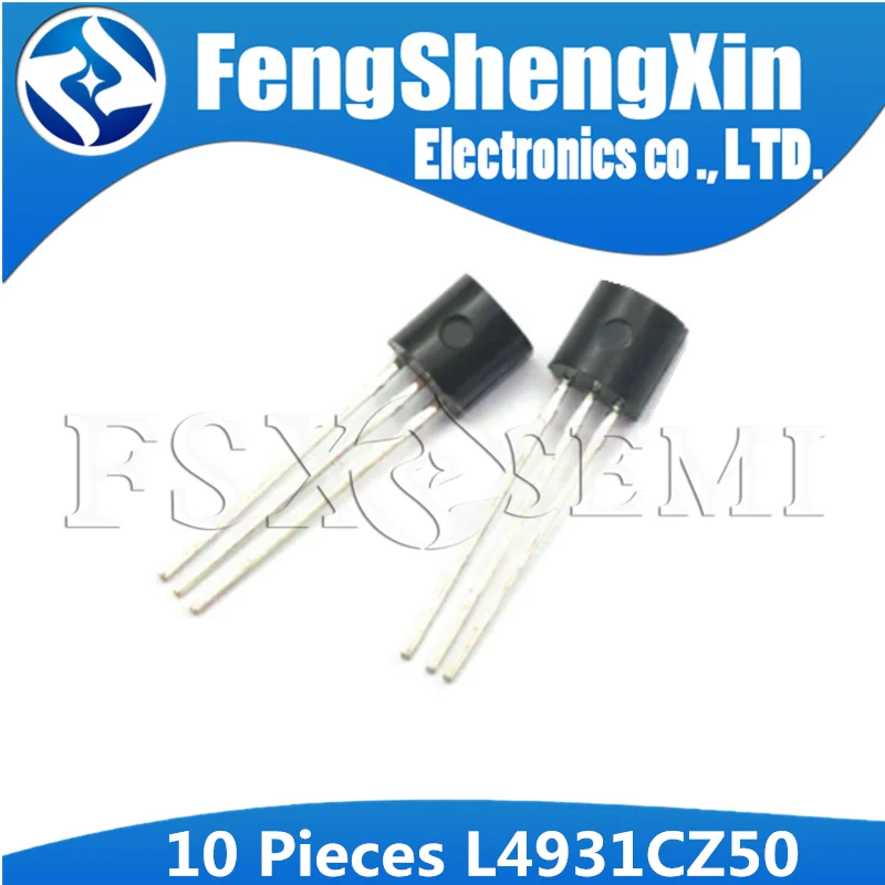 10 шт. L4931CZ50 TO92 L4931CZ L4931 TO-92 | Электронные компоненты и принадлежности