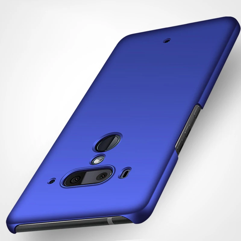 Тонкий цветной резиновый матовый пластиковый жесткий чехол для HTC U12 U11 PLUS EyeS U Ultra
