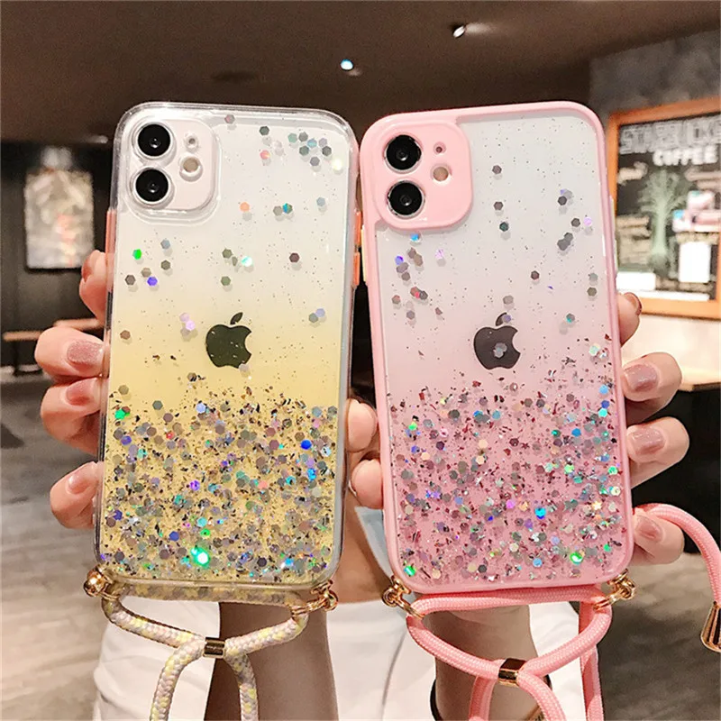 Роскошный Блестящий Прозрачный чехол для телефона Moskado iPhone 11 Pro Max X XR XS 7 8 Plus
