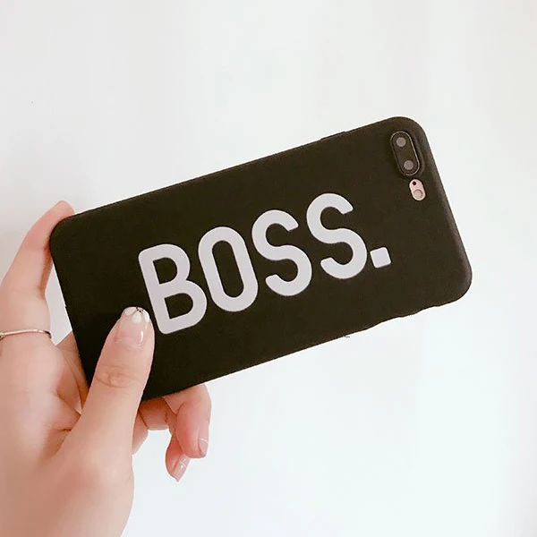 Милый мягкий силиконовый чехол queen Boss для huawei P30 P20 Pro mate 20 10 Lite P10 Plus Y9 Y7 prime Y6 Pro P smart Z - Цвет: Черный