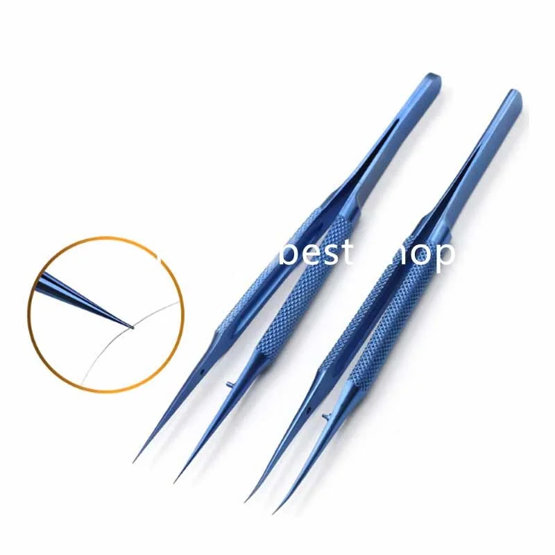 Microscopic-instruments-Titanium-alloy-Micro-scissors-Conjunctiva-Toothed-Forceps-Probes-Hooks-Spatulas-Speculums-tweezers
