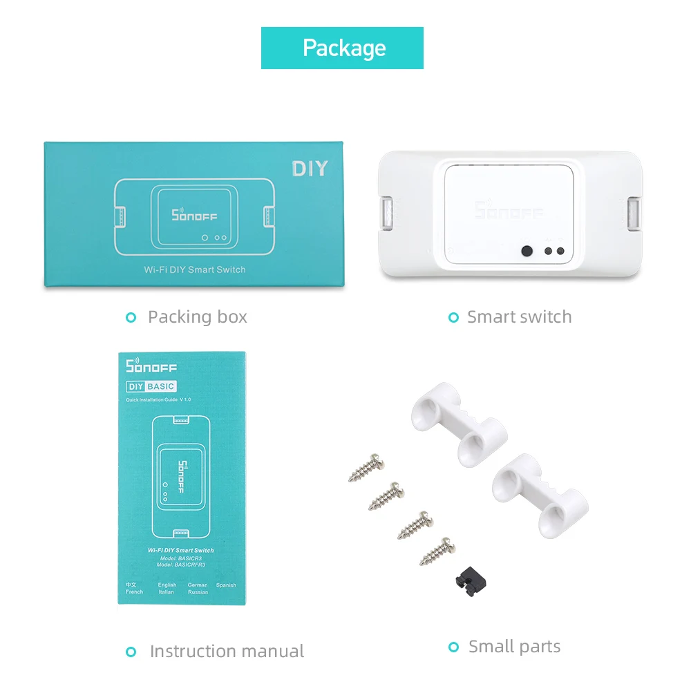 SONOFF RFR3 RF R3 433 МГц пульт дистанционного управления Wifi переключатель беспроводной светильник синхронизации LAN eWelink приложение Голосовое управление Google/умный дом Alexa