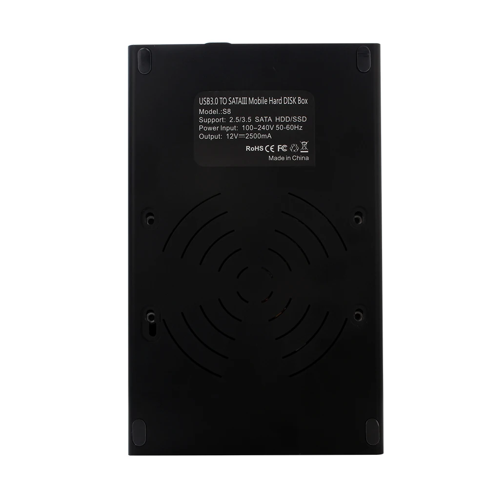 BTBcoin HDD чехол 3,5 2,5 SATA для USB 3,0 адаптер внешний жесткий диск Корпус ридер для SSD диск коробка-чехол на HDD HD 3,5 HDD Чехол