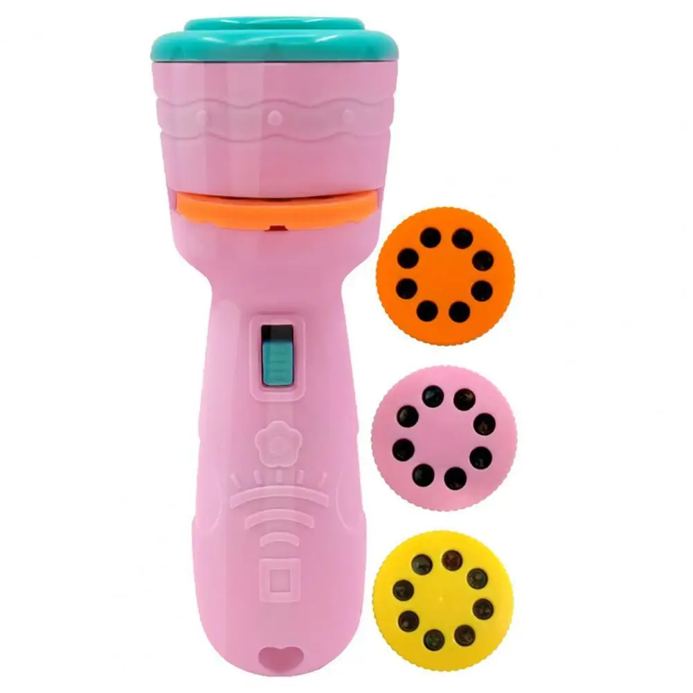 

Flashlight Projector Toys Imagination Ability Light Up Lamp Toy Plastic Slide Projector Flashlight Toy 2021