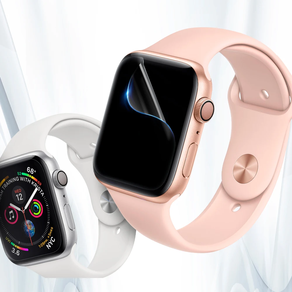 Spigen Неофлекс для наручных часов Apple Watch 5/4(44 мм) Экран протектор гибкий Материал, чтобы предложить полное Экран покрытие 062FL25574