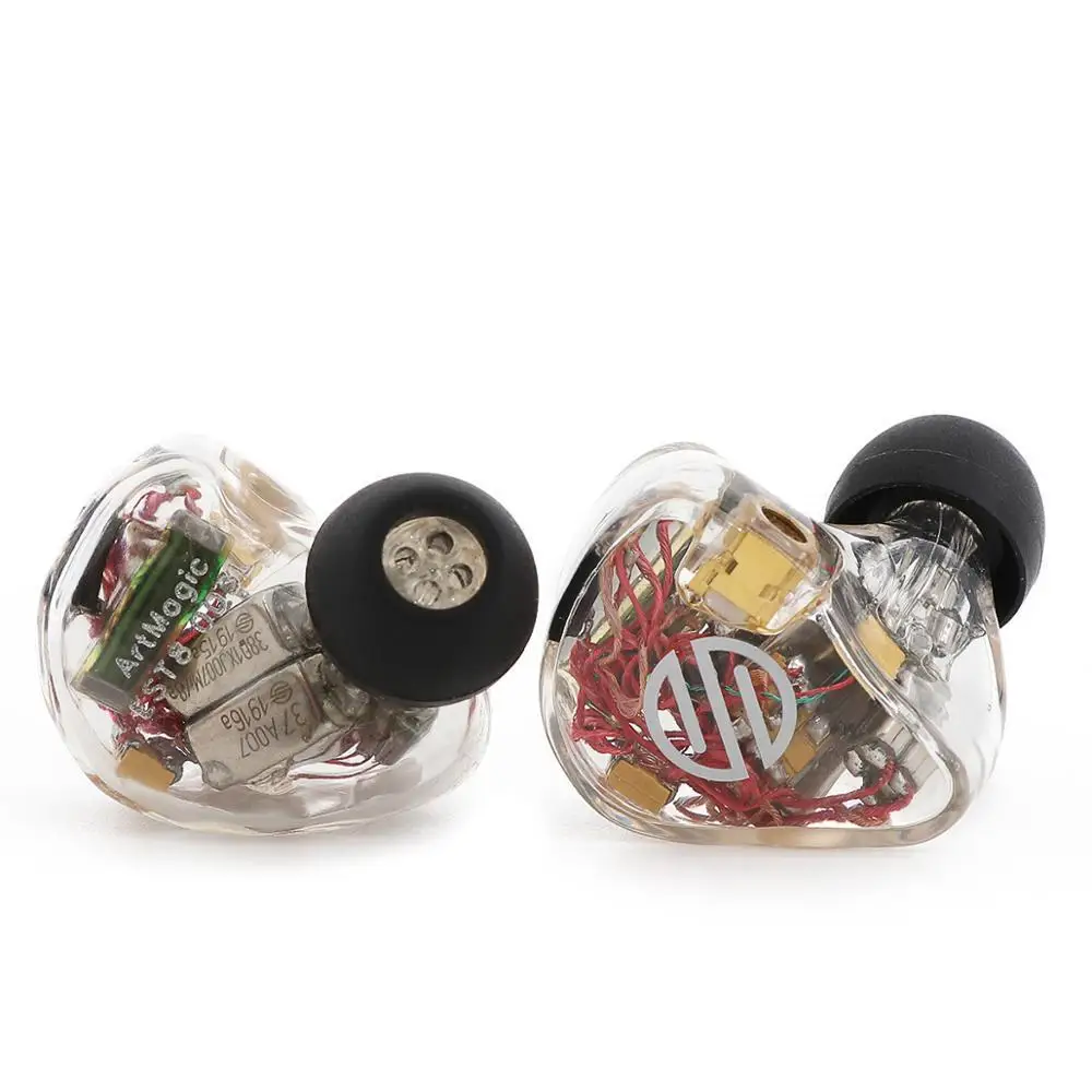 BGVP ArtMagic EST8 Electrostatic Balanced Armatures Hybrid In Ear Hifi Music DJ Studio Monitors Earphone Audiophiles Musician