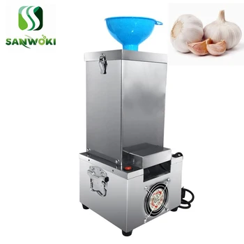 

Commercial Stainless steel Dry Garlic Peeling Machine electric garlic peeler 24kg/h dry garlic decorticator sheller machine