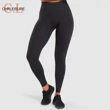 CHRLEISURE Фитнес Бесшовные Леггинсы женские Высокая талия спортивная одежда брюки для фитнеса Леггинсы серый стрейч спортивная одежда