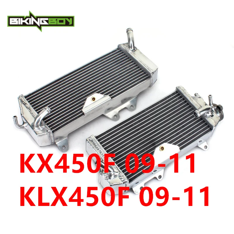 BIKINGBOY для Kawasaki KX450F 06-18 17 16 15 14 13 12 KXF KX-F KLX 450 F 09 10 11 KX 450 19 радиатор охлаждения двигателя кулер - Цвет: 045 Pair