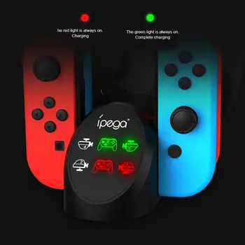 

IPega PG-9187 6 in 1 Charging Dock Stand Base Fit for Nintend Switch Joy-Con Pro Support Dropshipping