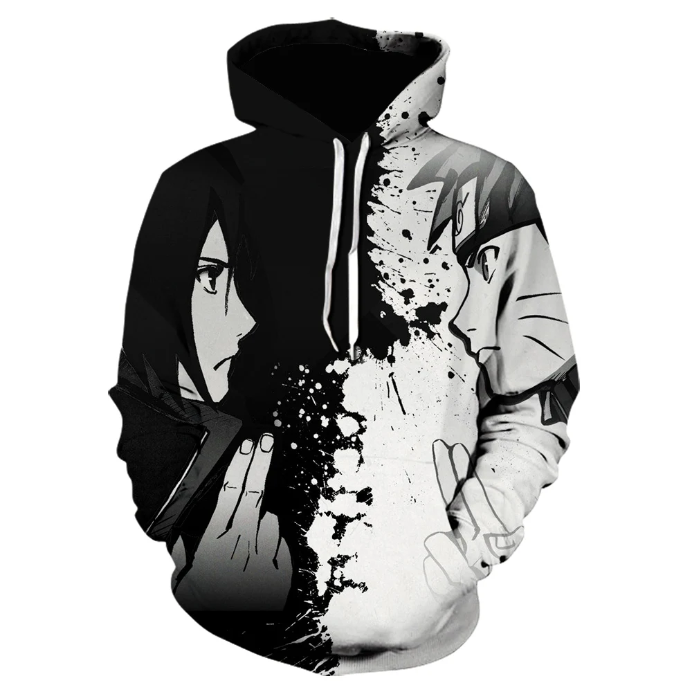 Забавная толстовка с капюшоном Sasuke kakashi из аниме Наруто для мужчин и женщин
