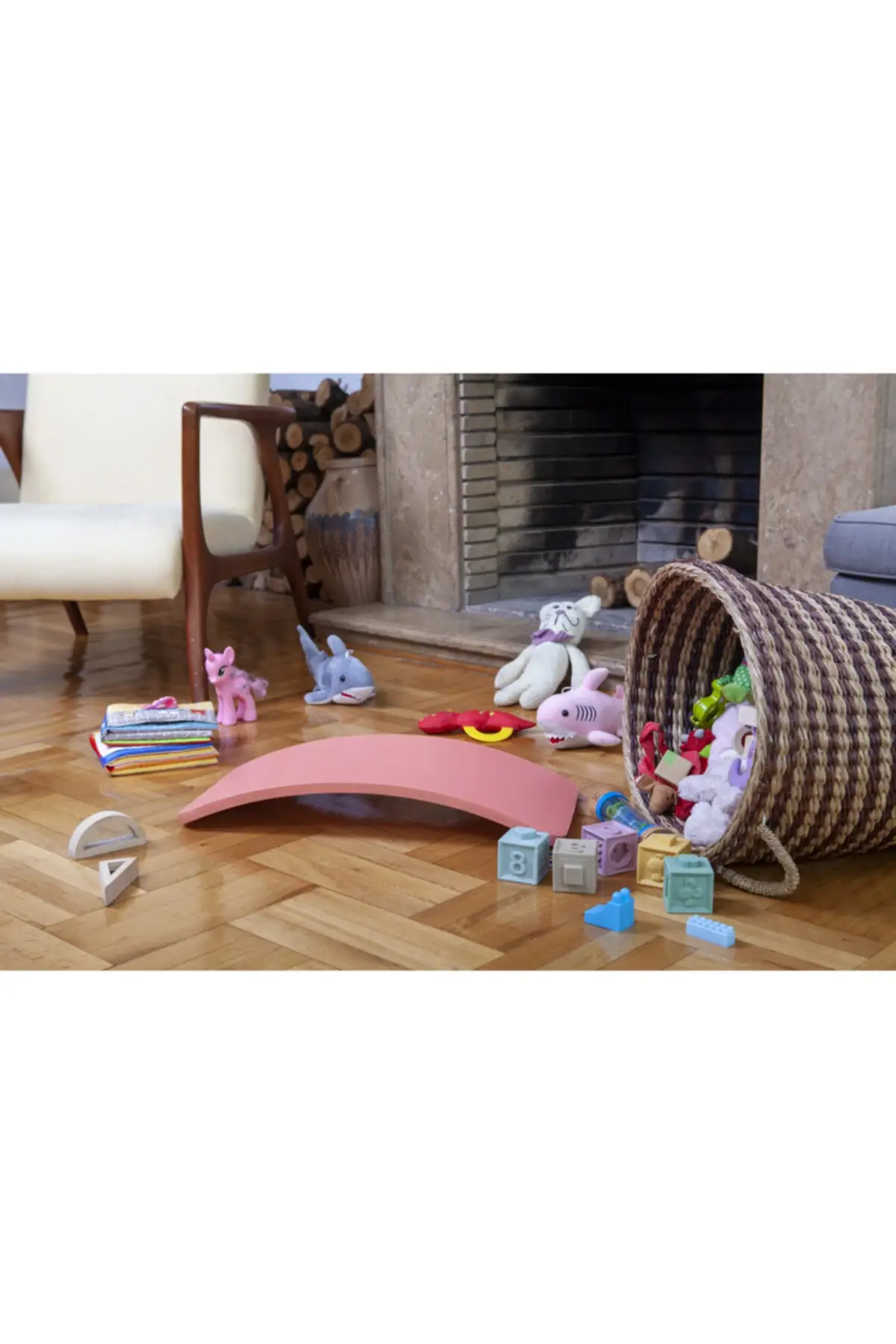 Uboard will Montessori Balance Board, 0-2 Age Sensory Development Toys For Babies