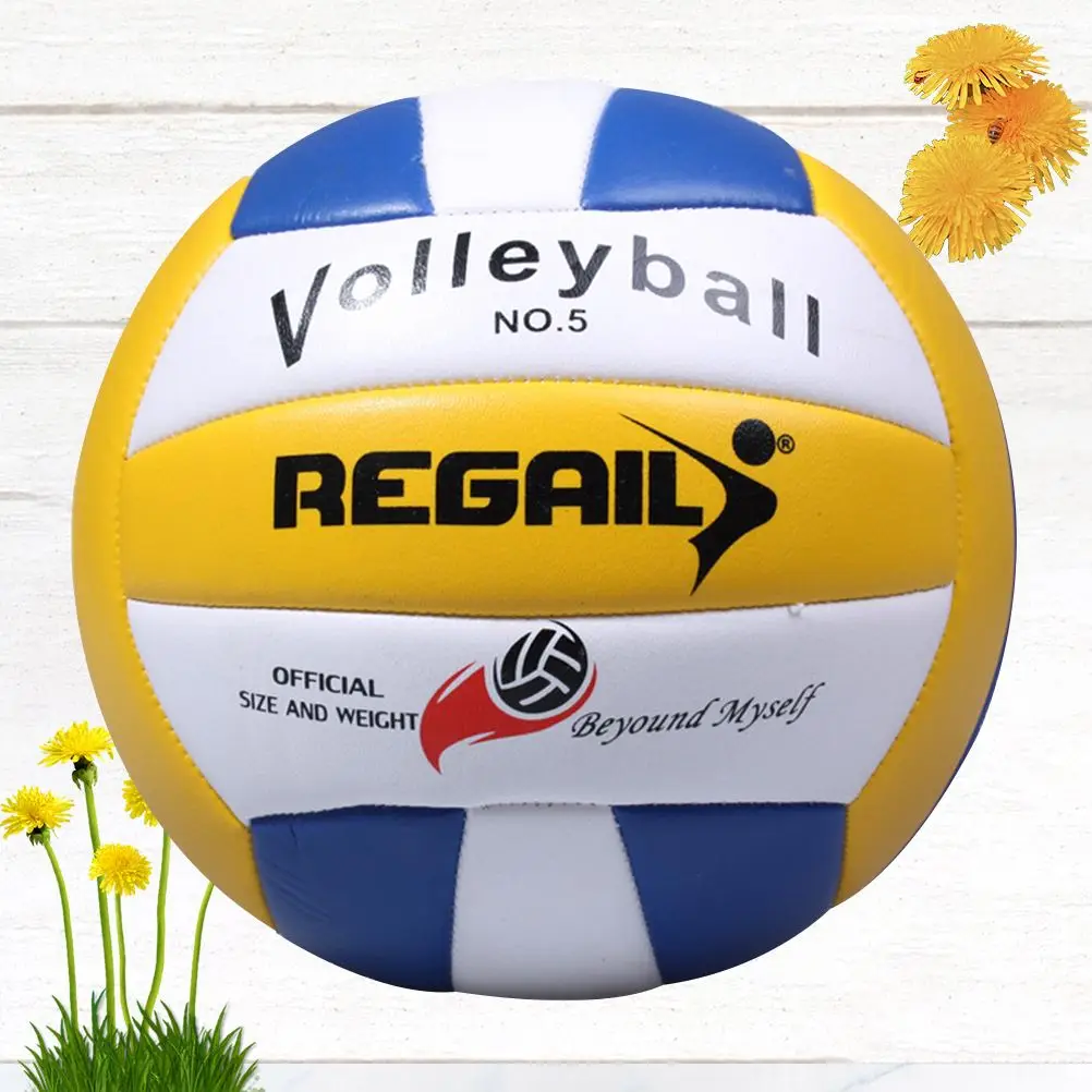 1PC Standard Volleyball Soft Sport Ball PU Volleyball For Outdoor Training Games