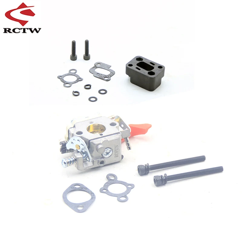 Карбюратор ROFUN 997 в сборе для Zenoah CY 26cc 29cc 30.5cc 32cc 36cc 2 тактный двигатель 1/5 HPI ROVAN KM BAJA