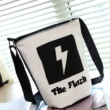 

School Girls Canvas Shoulder Bag Boy Animal Banana Prints Shoulder & Crossbody Handbags